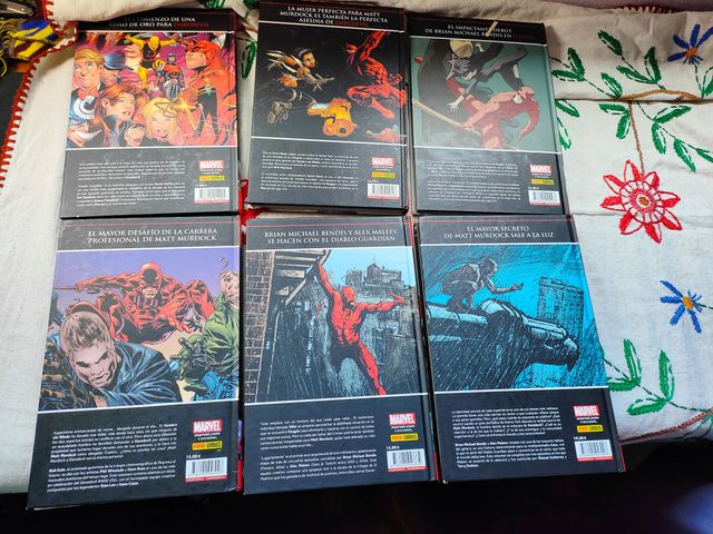 Daredevil 1-13 y 15. Marvel Saga. Panini.