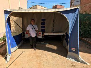 Carro tienda Cherokee