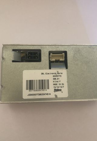 módulo de control Drl 89393773 usado
