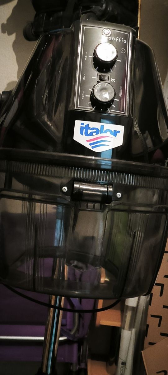 Secador Casco Profesional Italor Negro.