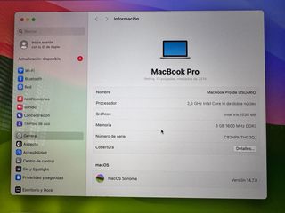 MacBook Pro 13,3 RETINA A1502 NUEVO 