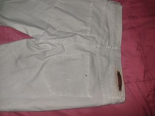 Pantalón Zara Blanco talla 38