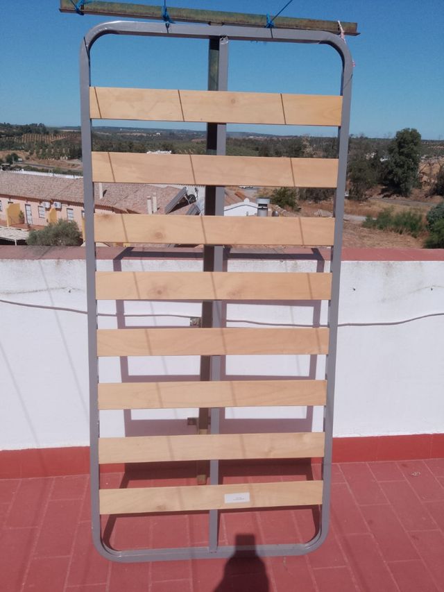 Somier de madera y metal (Bajado de precio)