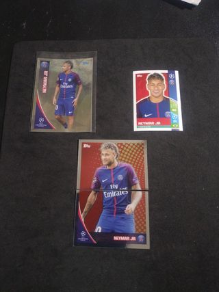 Cromos de Fútbol Neymar Jr. Topps