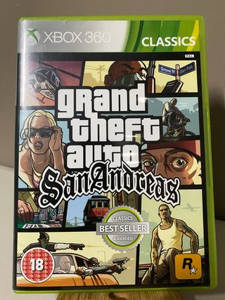GTA San Andreas XBOX 360 Classics