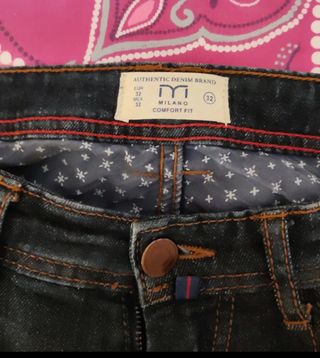 Pantalón vaquero hombre azul