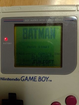 Batman Juego Game Boy Sunsoft