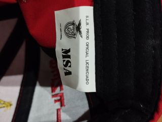 Chapéu Oficial Benfica Vermelho e Preto - sem uso