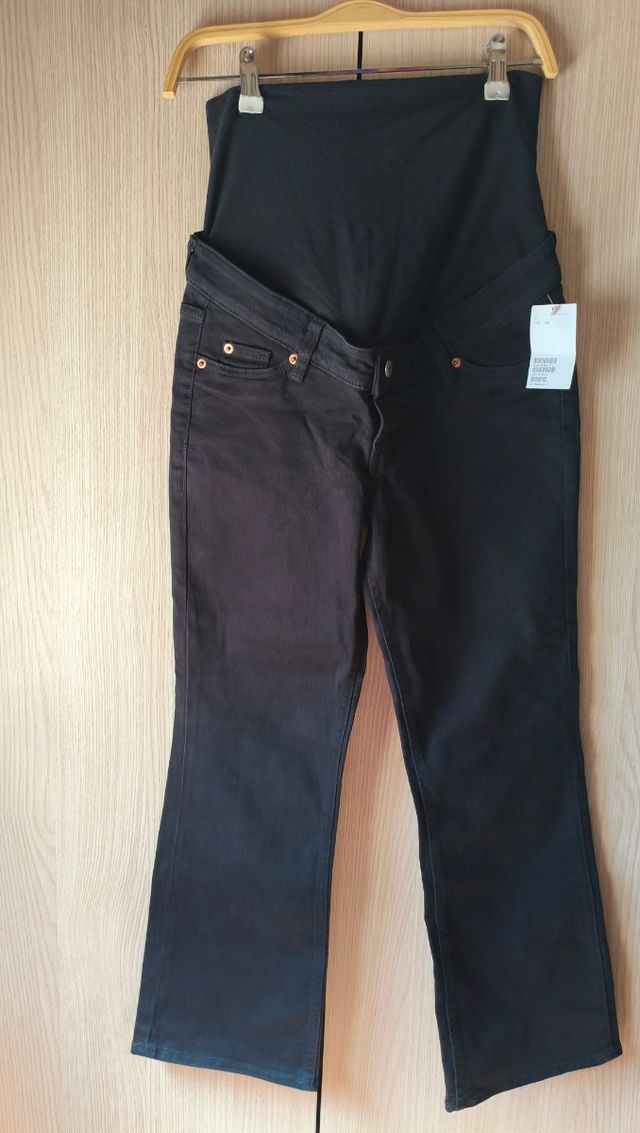 Pantalón premamá negro talla 34/XS