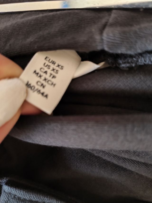 Pantalón premamá negro talla 34/XS