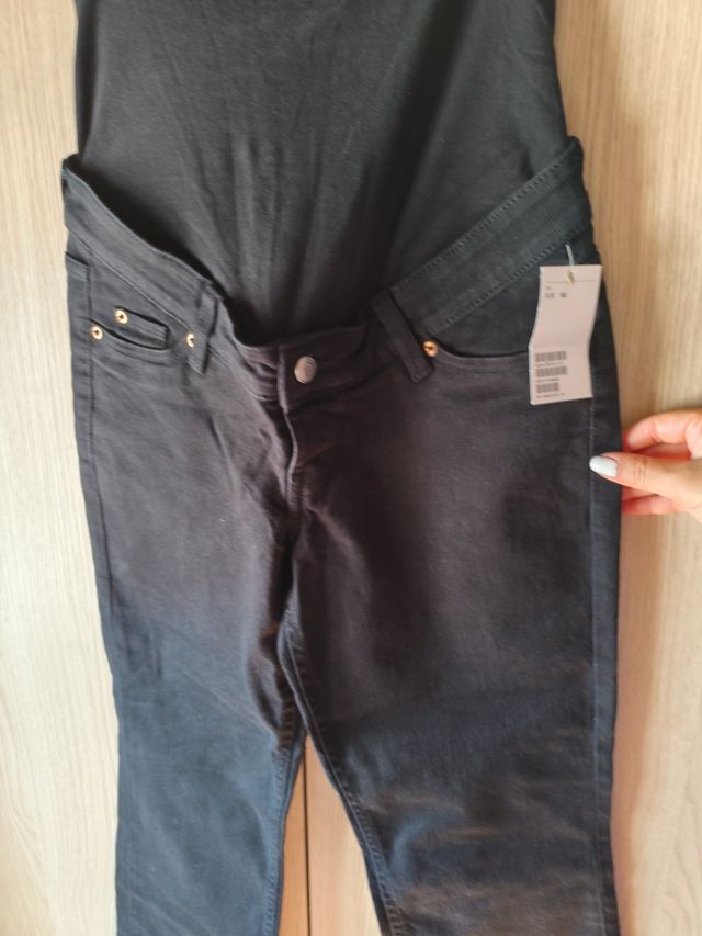 Pantalón premamá negro talla 34/XS