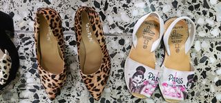 Lote de zapatos y botas variados