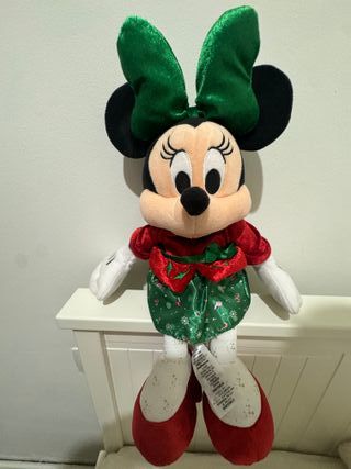 Peluche Minnie Mouse Navideño Disney Store