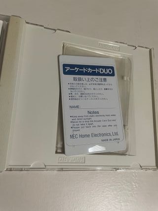 NEC PC Engine Arcade Card DUO
