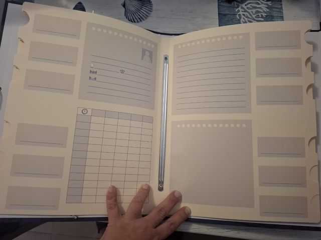 Carpeta con separadores F.C. Barcelona