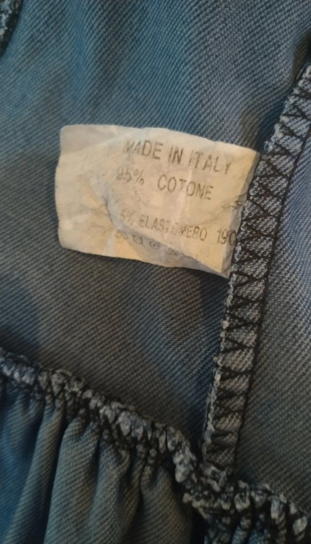 Chaqueta vaquera asimétrica Jot