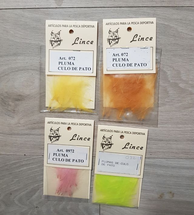 Plumas de pato para pesca deportiva Lince