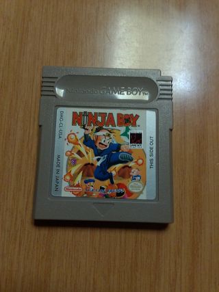 Juego Ninja Boy Game boy