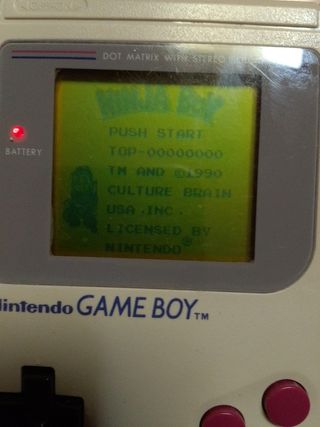 Juego Ninja Boy Game boy