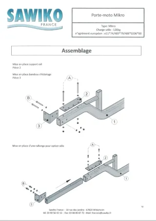 PORTAMOTO AUTOCARAVANA