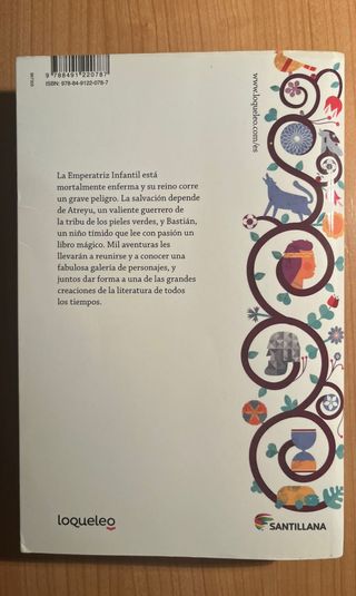 Libro juvenil: La historia interminable.