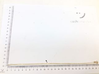 cadena oro 18k 25cm