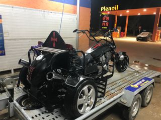 Moto Chopper Custom Triciclo