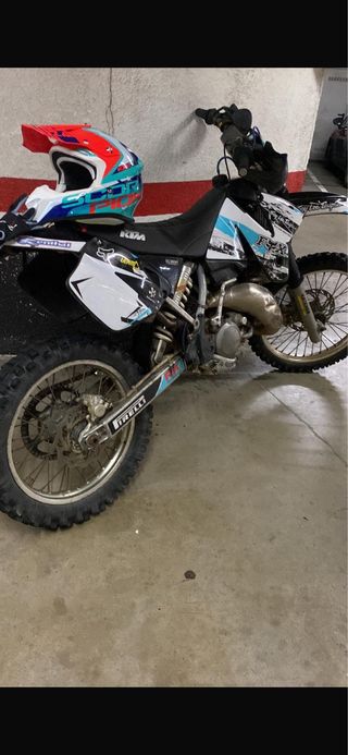 KTM 125 GS EXC Matriculada 1997