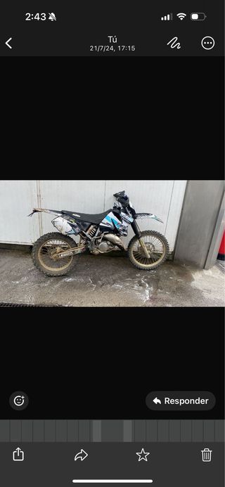 KTM 125 GS EXC Matriculada 1997