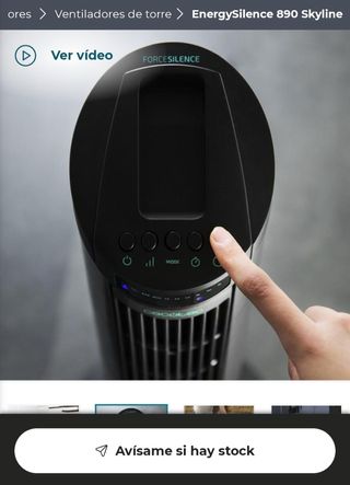 ✅️ Ventilador Torre EnergySilence Cecotec