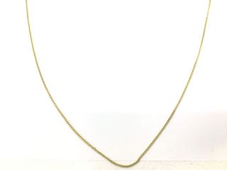 cadena oro 18k 34cm