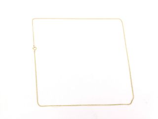 cadena oro 18k 27cm
