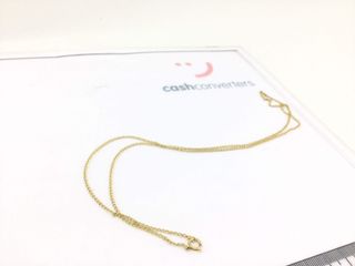 cadena oro 18k 27cm