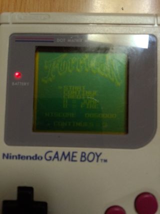 Turrican Game Boy DMG-TQ-FAH