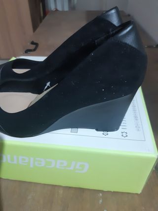 Zapatos Sfera Negros Sin Estrenar