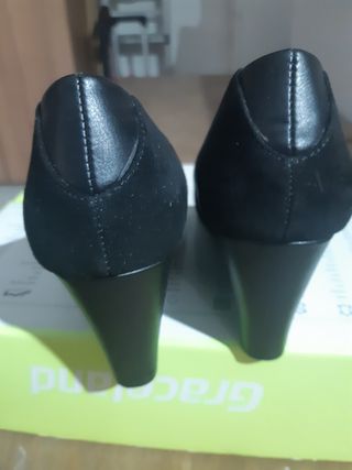 Zapatos Sfera Negros Sin Estrenar