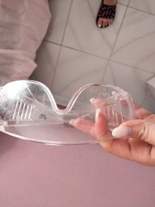 Occhiali protettivi trasparenti