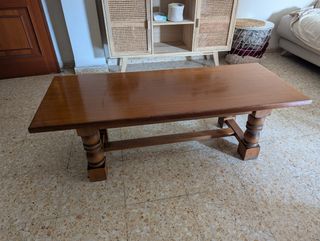 Mesa de centro de madera