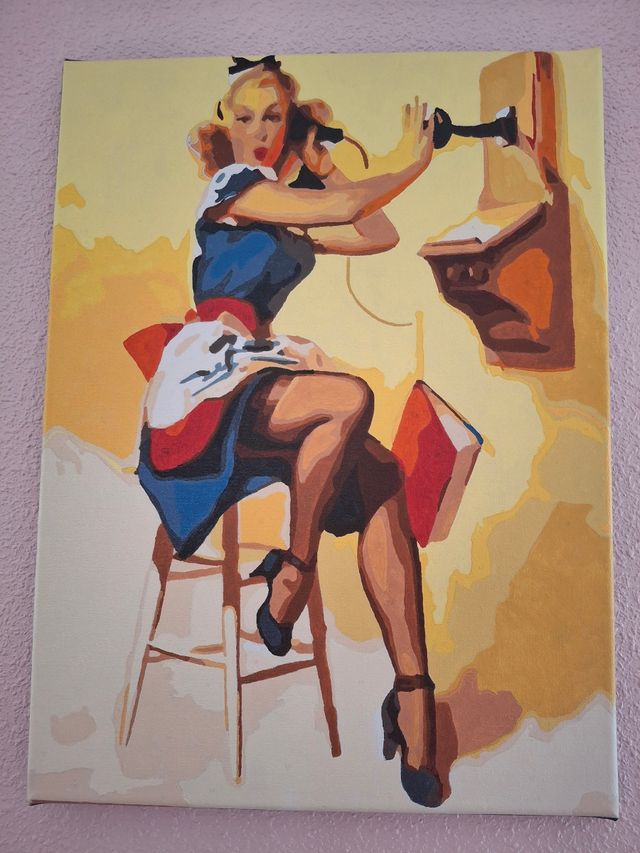 - La chica del teléfono  - Rosas junto al canal