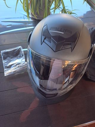 Casco Moto Nero AWA TECH