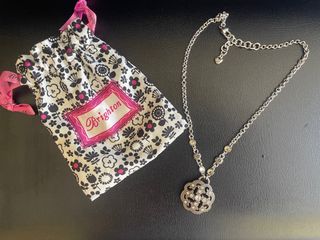 Collana Brighton Argento e Strass 