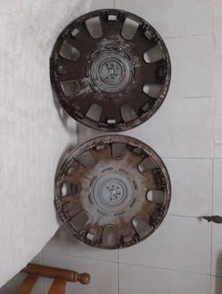 2 Tapacubos Citroen C1, C2, C3
15 pulgadas 