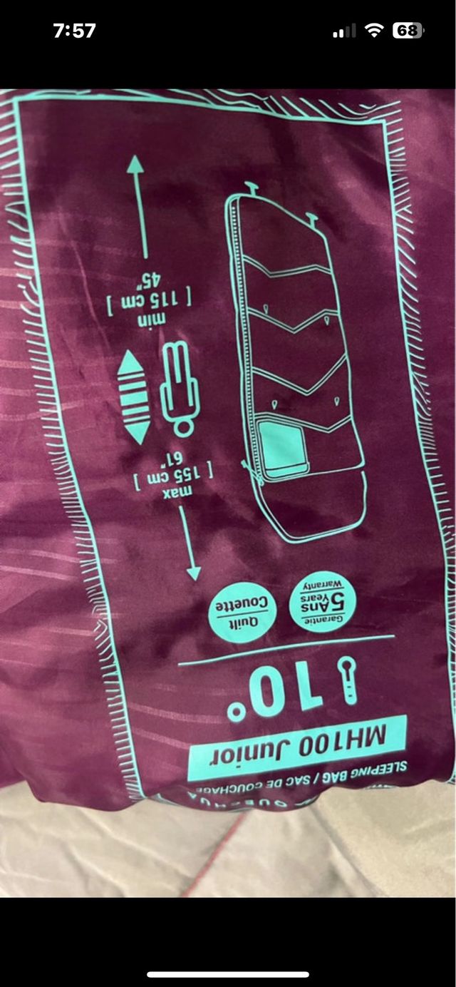 Dos sacos de dormir para turismo