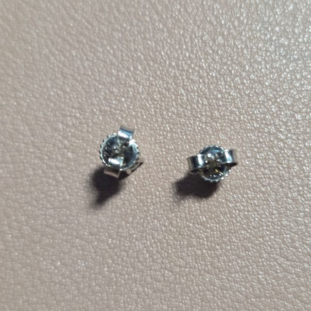 Pendientes Esmeralda AAA Oro Blanco 18K | no usado