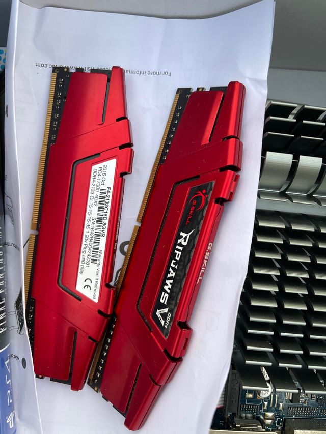Ripjaws V DDR4 8GB (2x4GB) 2133MHz de Segunda mano por 15