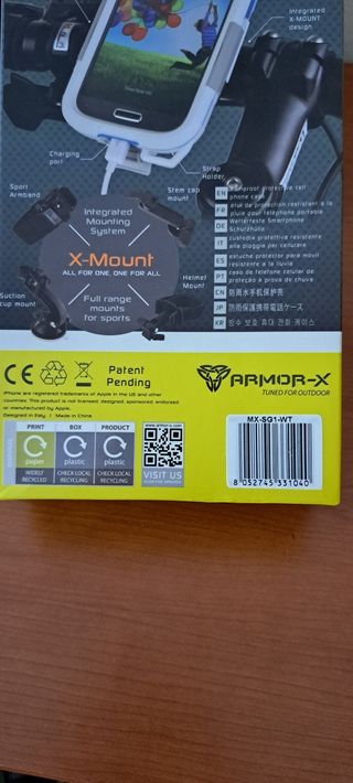 ARMOR-X Protezione Cellulare