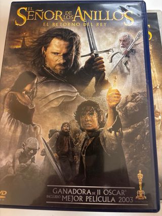 Trilogía El Señor de los Anillos DVD Español