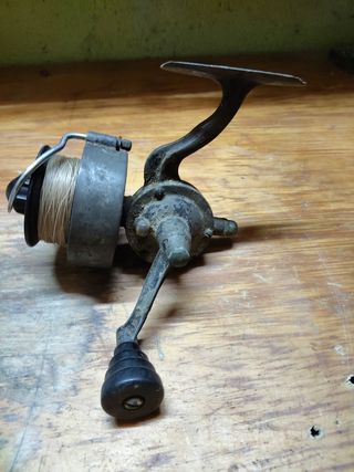 Carrete de pesca vintage