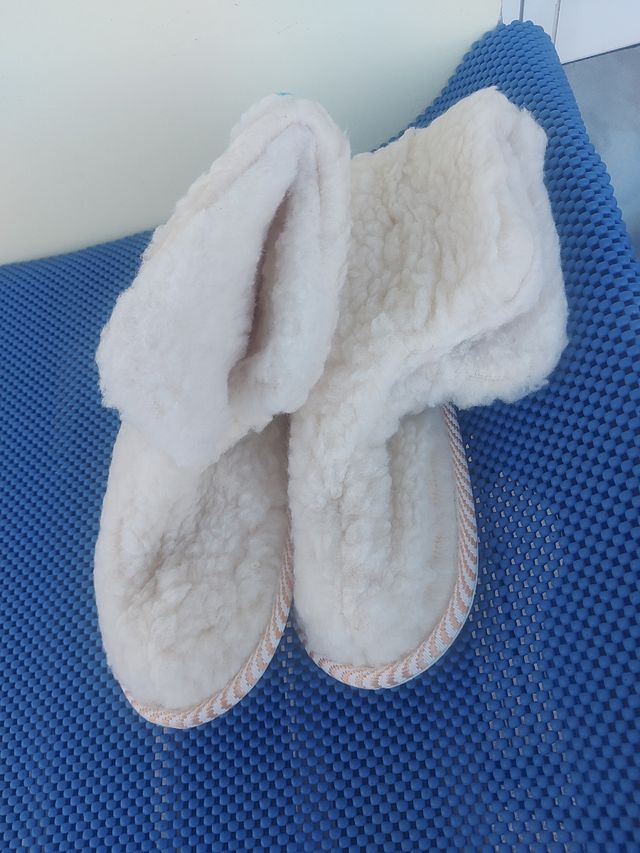 Scalda piedi in lana