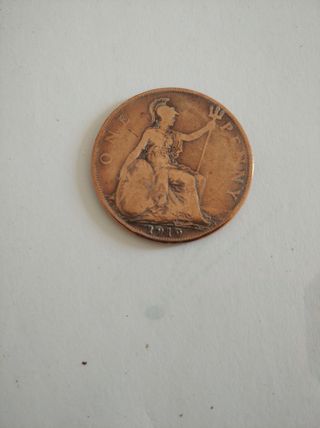 Moneta Penny King George V 1919
